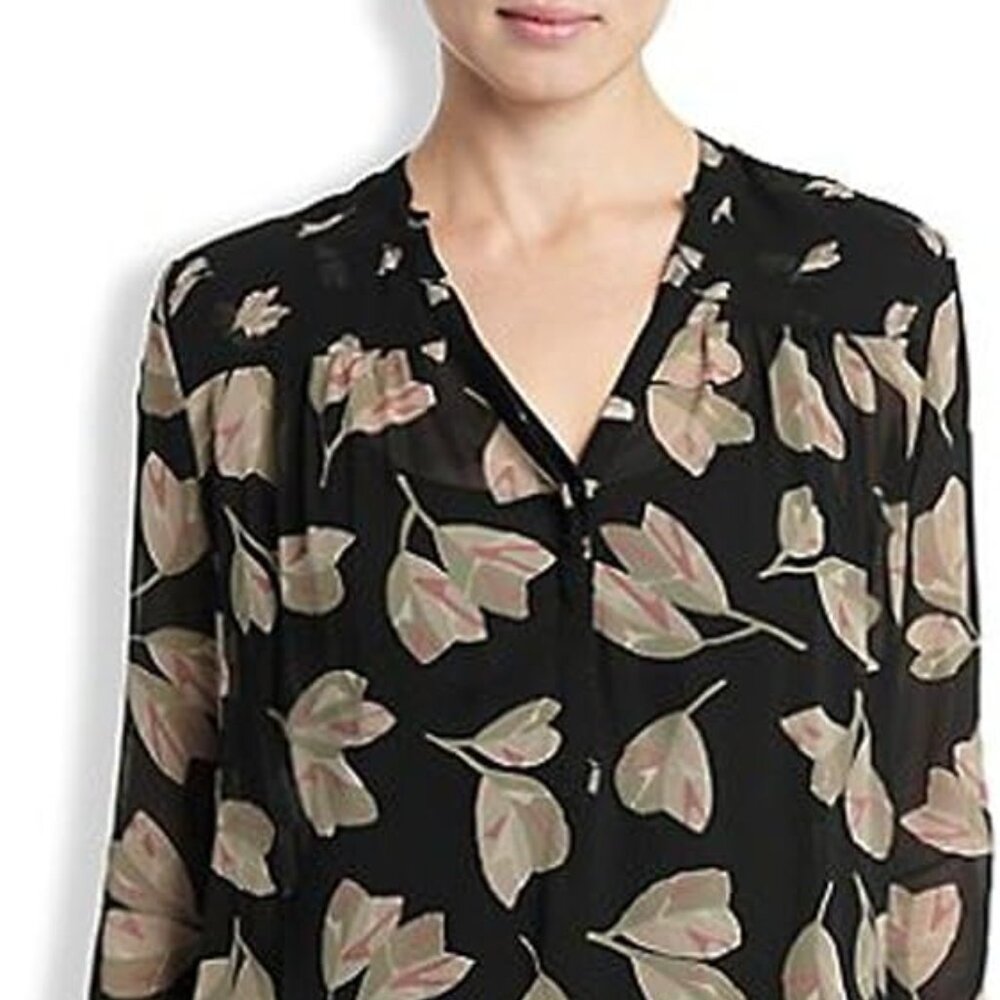 Lucky Brand Mixed Floral Top - Small